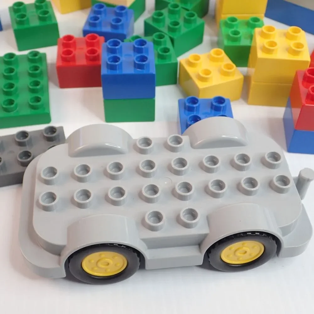 Lego Duplo Assorted Parts and Piece Lot of 60 Pieces GENUINE LEGO